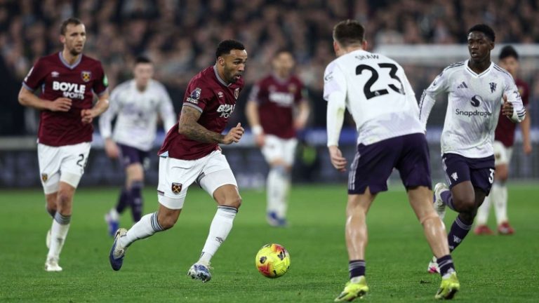 West Ham Hammers Met fin à la série de victoires de Manchester United