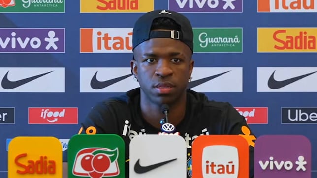 Rueda de prensa de Ancelotti y Vinicius, en vivo: rueda de prensa de Brasil previa al partido contra Francia