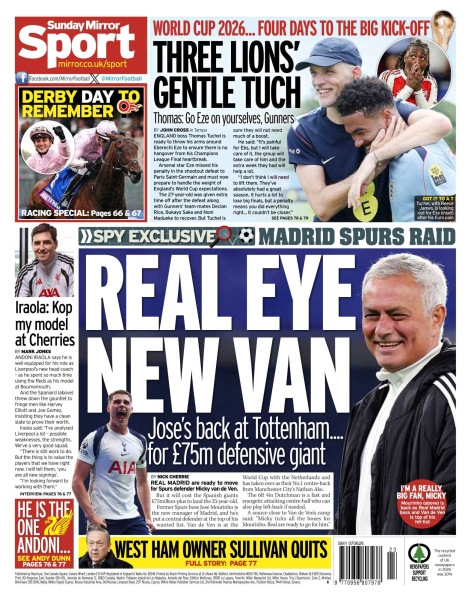 The defensive giant Mourinho wants at Real Madrid, according to reports in England