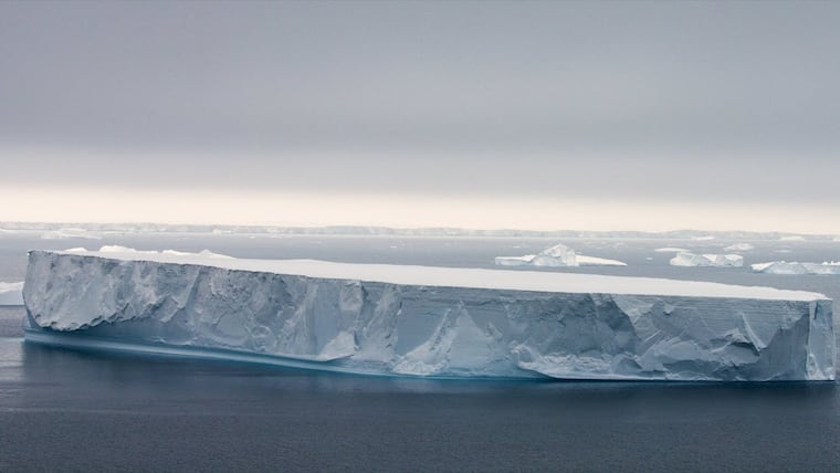 The world’s largest iceberg ever discovered broke off from one of Antarctica’s glaciers in 2000