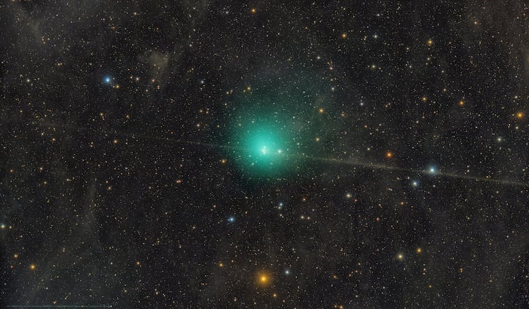 Comet Tempel 2, which is about the same size as the one that wiped out the dinosaurs, is heading toward Earth this summer