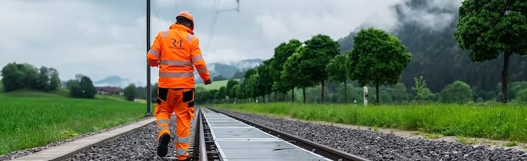 Switzerland amazes the world with its solar-powered train tracks: more than 11,000 trains running smoothly