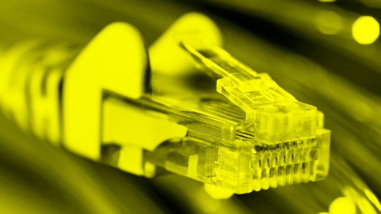 The origin of the first yellow Ethernet cable: A 1968 Chevrolet Corvette and a drill
