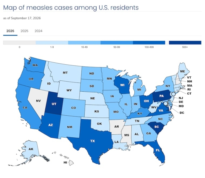 Dr. John Goldman, infectious disease specialist: on the measles outbreak in the U.S that “seems to be accelerating”